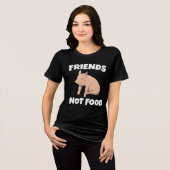 PIGs FRIENDS NOT FOOD T-SHIRTS TEES (Vorderseite voll)