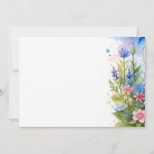 Pig's Rustic Barnyard Soiree Baby Shower Einladung (Rückseite)