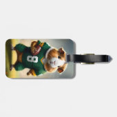 Pigskin Prodigy: Die Guinea Pig Quarterback, Gepäckanhänger (Rückseite horizontal)