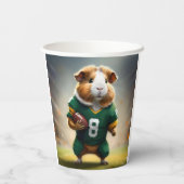 Pigskin Prodigy: Die Guinea Pig Quarterback, Pappbecher (Rückseite)