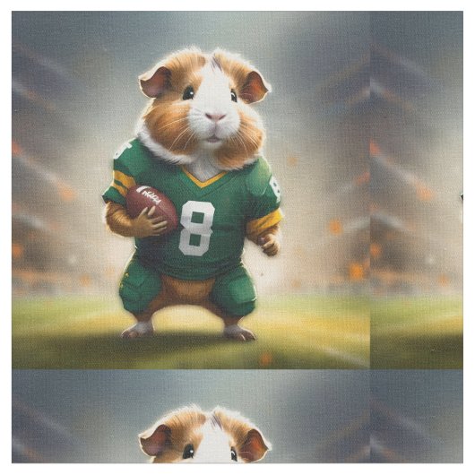 Pigskin Prodigy: Die Guinea Pig Quarterback, Stoff (Nahaufnahme)