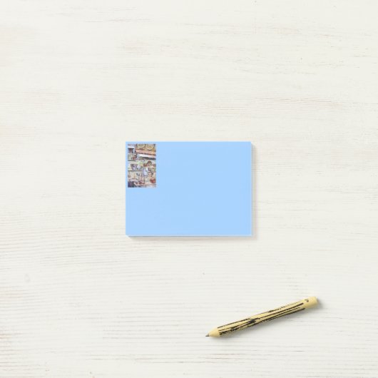 Pigtail Soup, Singapur Post-it Klebezettel (Auf Schreibtisch)