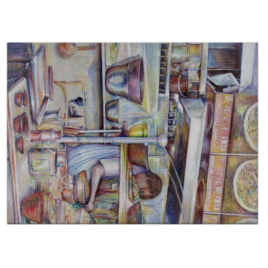 Pigtail Soup, Singapur Schneidebrett (Vorderseite)