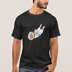 Pigtronaut Graphic Guinea Pig Owner Pet Cavy Anima T-Shirt