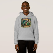 Piguana Illustration Combo Creature Funny Hoodie (Vorne ganz)