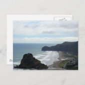 Piha Beach 4 Postkarte (Vorne/Hinten)