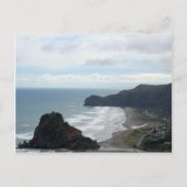 Piha Beach 4 Postkarte (Vorderseite)
