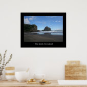 Piha Beach, Neuseeland #3 Poster (Küche)