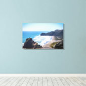 Piha Beach, Neuseeland Leinwanddruck (Insitu (Holzboden))