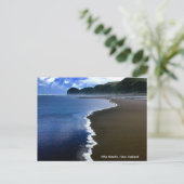 Piha Beach, Neuseeland Postkarte (Stehend Vorderseite)