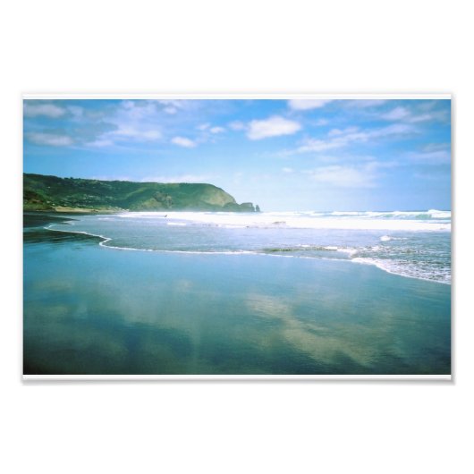 Piha Beach NZ Fotodruck (Vorne)