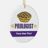 PII - Love, Eat, Bake, Bakery, Bakery, Pieologist Keramik Ornament (Rechts)