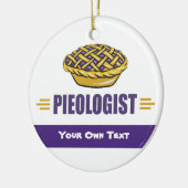 PII - Love, Eat, Bake, Bakery, Bakery, Pieologist Keramik Ornament (Links)