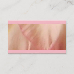 Piink Blume Petal Business Card Visitenkarte