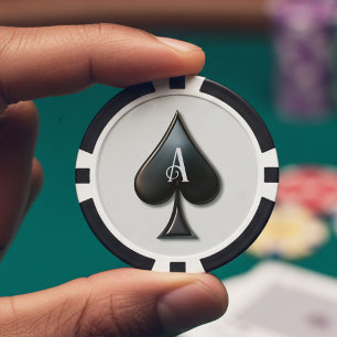 Pik-Ass Casino-Kartenspiel Pokerchips