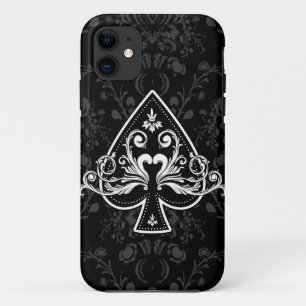 Pik-Ass schwarze iPhone5-Hülle iPhone 11 Hülle