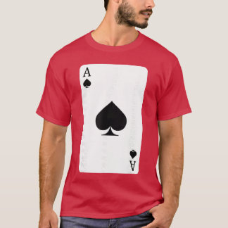Pik-Ass Spielkarte Ass Karte vintage T-Shirt