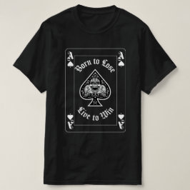 Pik-Ass Spielkarten-T-Shirt T-Shirt