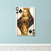 Pik-Dame Ölmalerei Leinwanddruck (Insitu (Holzboden))