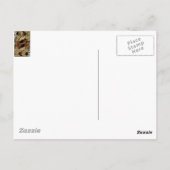 Pik-Dame Postkarte (Rückseite)