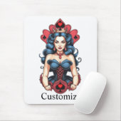 Pik-Dame Thunder_Cove Mousepad (Mit Mouse)
