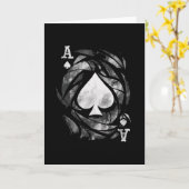 Pik Karte (Gelbe Blume)