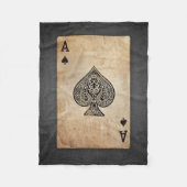 Pik-Kissen Fleecedecke (Vorderseite)