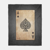 Pik-Kissen Fleecedecke (Vorderseite)