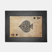 Pik-Kissen Fußmatte (Vorderseite)