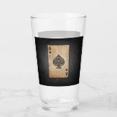 Pik-Kissen Glas (Vorderseite)