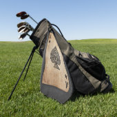 Pik-Kissen Golfhandtuch (Gras)