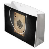 Pik-Kissen Große Geschenktüte (Rückseite Schrägansicht)