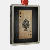 Pik-Kissen Ornament Aus Metall (Rechts)