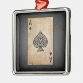 Pik-Kissen Ornament Aus Metall (Links)