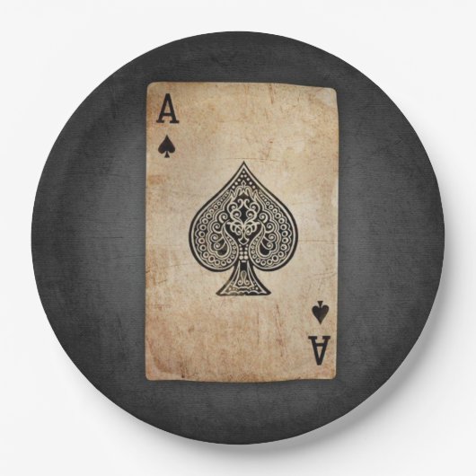 Pik-Kissen Pappteller (Vorderseite)