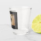 Pik-Kissen Schnapsglas (Rechts)
