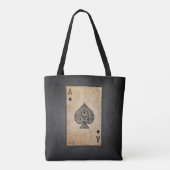 Pik-Kissen Tasche (Rückseite)