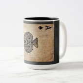 Pik-Kissen Zweifarbige Tasse (VorderseiteRechts)