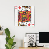 Pik König Poster (Heimbüro)