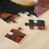 Pika kauend auf Pflanze Puzzle (Seite)
