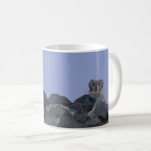 Pika Mug Kaffeetasse (VorderseiteRechts)
