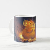pika wird mit orangefarbenem Fell dargestellt  Kaffeetasse (Vorderseite Links)