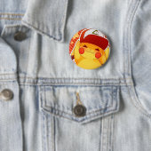 Pikachu-Trainerkappe Button (Beispiel)