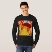 Pikachu-Trainerkappe T-Shirt (Vorne ganz)