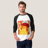 Pikachu-Trainerkappe T-Shirt (Vorne ganz)