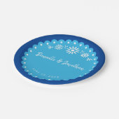 Pikador-Papierplatte Pappteller (Schrägansicht)