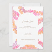 Pikake Wedding Save the Date Einladung (Vorderseite)