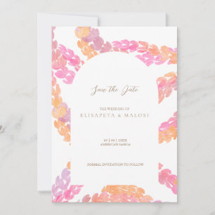 Pikake Wedding Save the Date Einladung