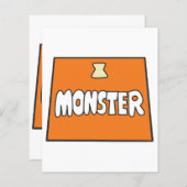 Pikamee-Kostüm, Monster (Vorne/Hinten)