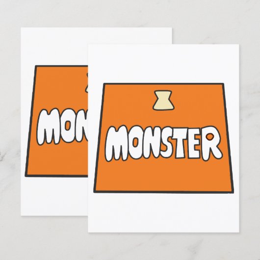 Pikamee-Kostüm, Monster (Vorne/Hinten)